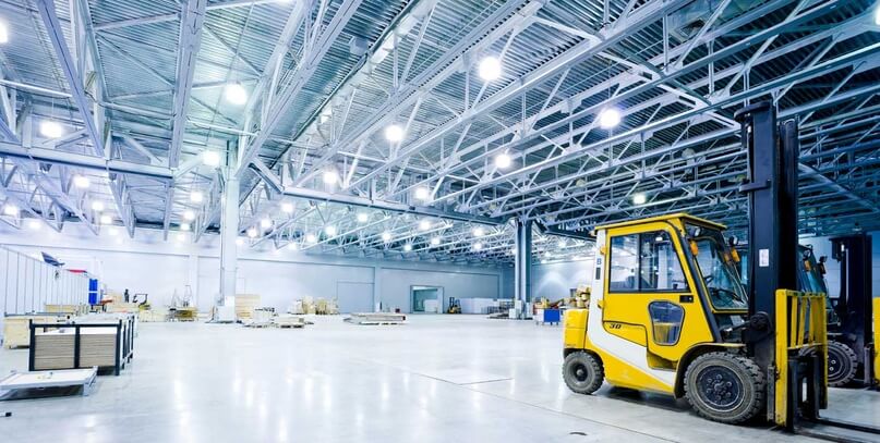 Đèn led giải pháp chiếu sáng nhà kho, nhà xưởng tối ưu nhất